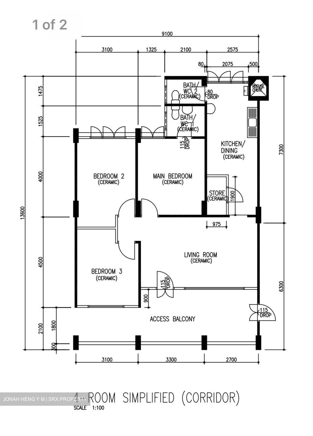 Blk 276 Ficus Vale (Yishun), HDB 4 Rooms #485056781